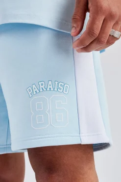 CLO-BOT 86 Varsity Jersey Short - Light Blue