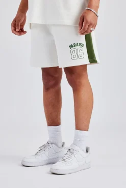 CLO-BOT 86 Varsity Jersey Short - Off White