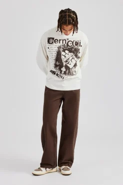 CLO-BOT-DEN Baggy Fit Jean - Chocolate