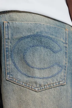 CLO-BOT-DEN Baggy Fit Jeans - Antique Wash