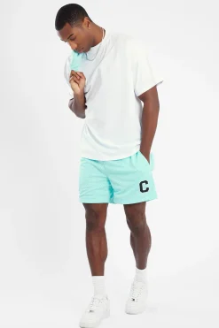 CLO-BOT C Mesh Shorts - Aqua