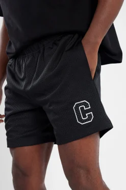 CLO-BOT C Mesh Shorts - Black