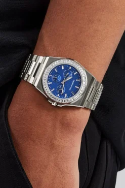 JWL-ACC-WAT Cernucci Baguette Bezel Watch - Silver