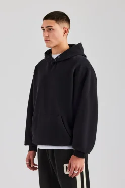 CLO-TOP-HS-HOOD Cernucci Hoodie - Washed Black