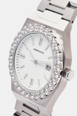 JWL-ACC-WAT Cernucci Iced Bezel Watch