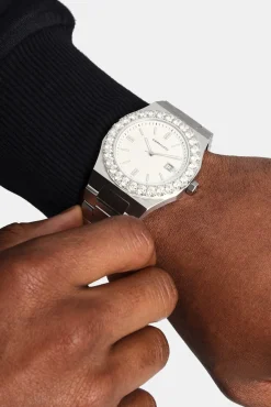 JWL-ACC-WAT Cernucci Iced Bezel Watch