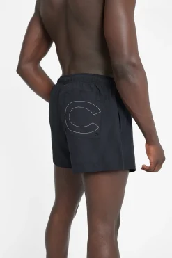 CLO-SWIM Cernucci Logo Swim Shorts - Black
