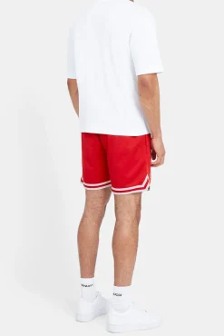 CLO-BOT Cernucci Mesh Short - Red