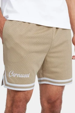 CLO-BOT Cernucci Mesh Short - Stone