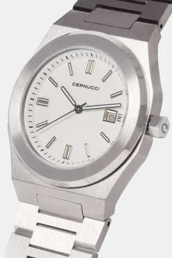 JWL-ACC-WAT Cernucci Polished Watch - White