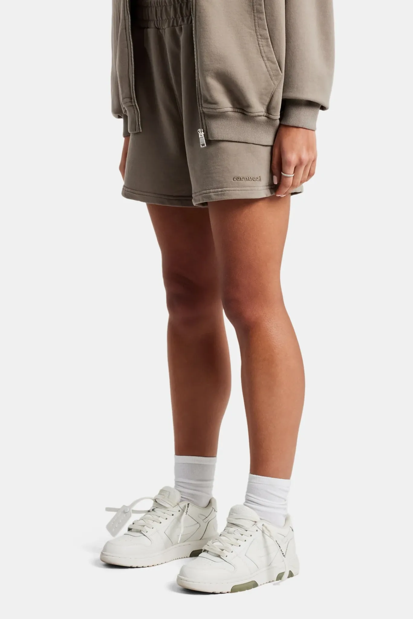 Women CLO-BOT Cernucci Shorts - Taupe