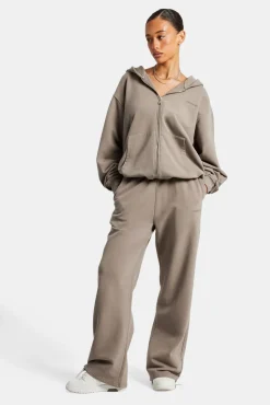 Women CLO-SET Cernucci Zip Through Tracksuit - Taupe