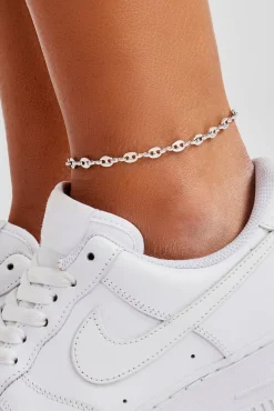 Women JWL-ANK Coffee Bean Anklet - 5mm