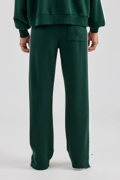 CLO-BOT-TRO Contrast Panel Jogger - Forest Green
