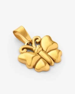 Women JWL-PEND 3D Butterfly Pendant - Gold