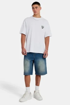 CLO-BOT-DEN Denim Bermuda Jorts - Antique Wash