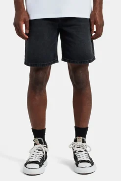CLO-BOT-DEN Denim Short - Washed Black