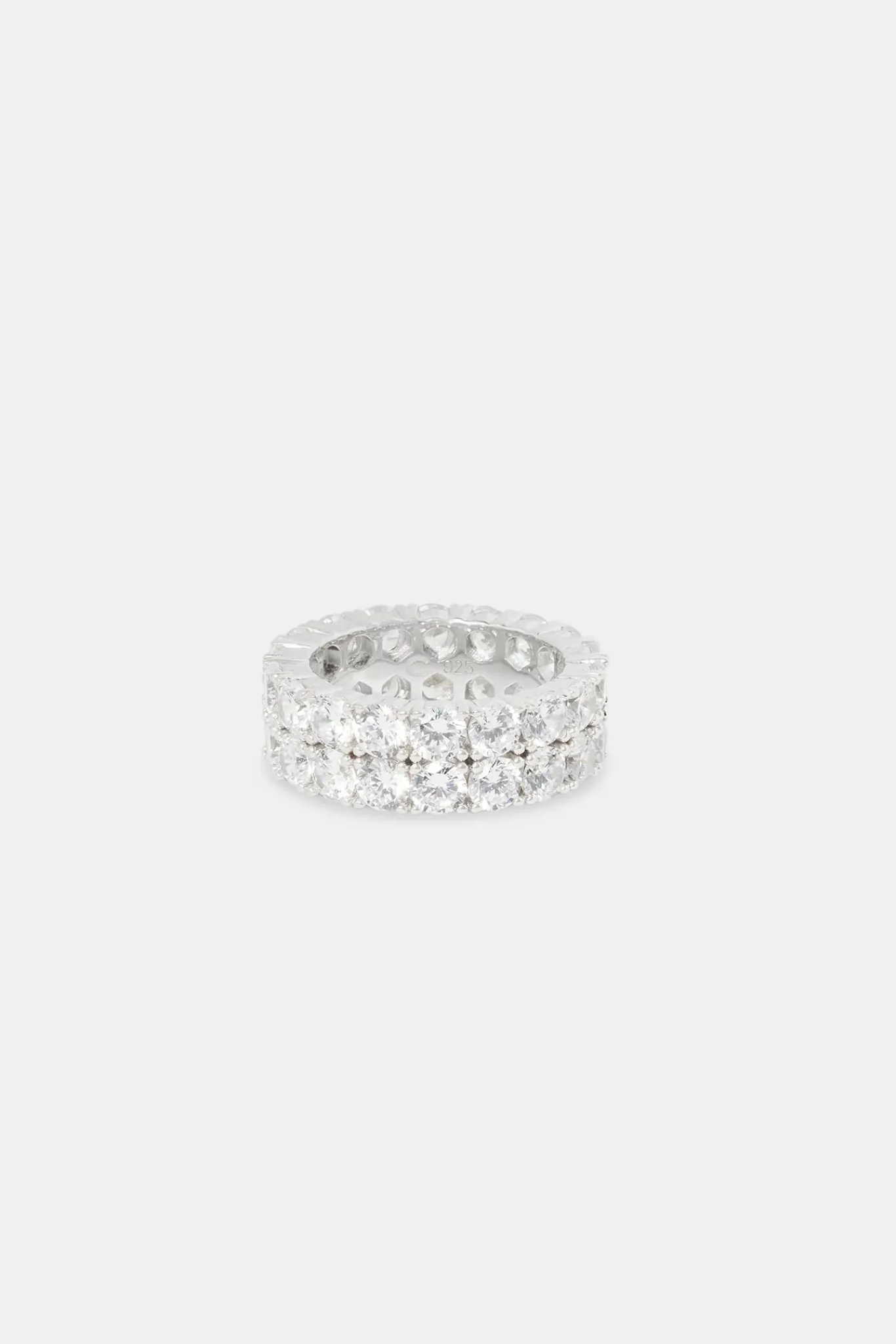 JWL-RNG Double Row Iced Ring