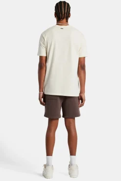 CLO-BOT Embellished C Relaxed Shorts - Chocolate