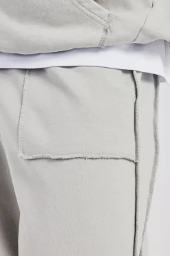 CLO-SET Exposed Seam Tracksuit - Ash Grey