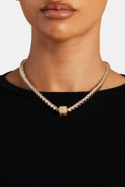 Women JWL-PEND Gold Plated Iced R Letter Block Pendant
