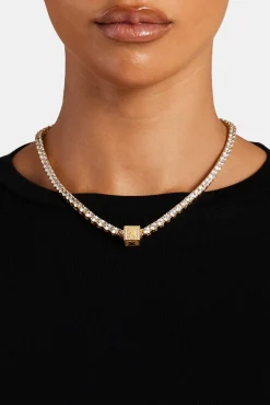 Women JWL-PEND Gold Plated Iced X Letter Block Pendant