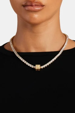 Women JWL-PEND Gold Plated Iced Z Letter Block Pendant