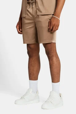 CLO-BOT Heavyweight Satin Short - Coffee