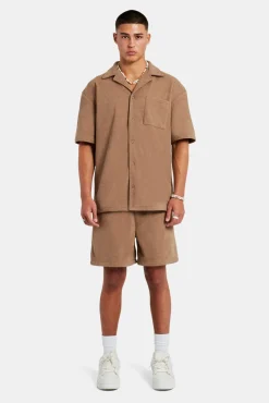 CLO-BOT Heavyweight Textured Short - Mocha