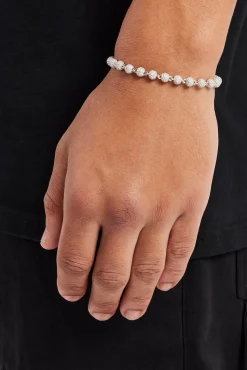 JWL-BRA Iced Bead Bracelet - 5mm