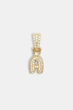 Women JWL-PEND Iced Mini Bubble Pendant - Gold