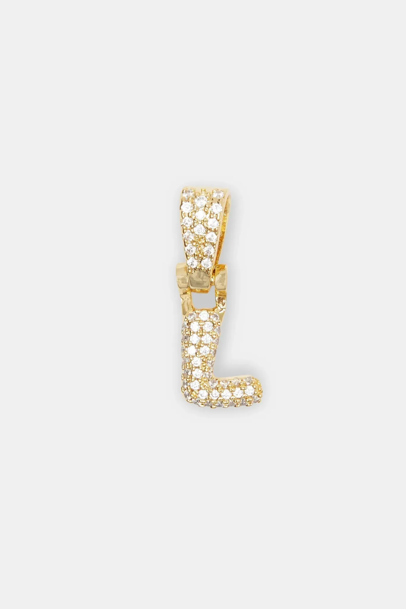 Women JWL-PEND Iced Mini Bubble Pendant - Gold