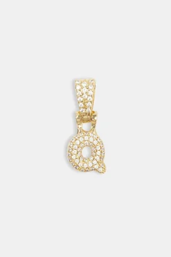 Women JWL-PEND Iced Mini Bubble Pendant - Gold