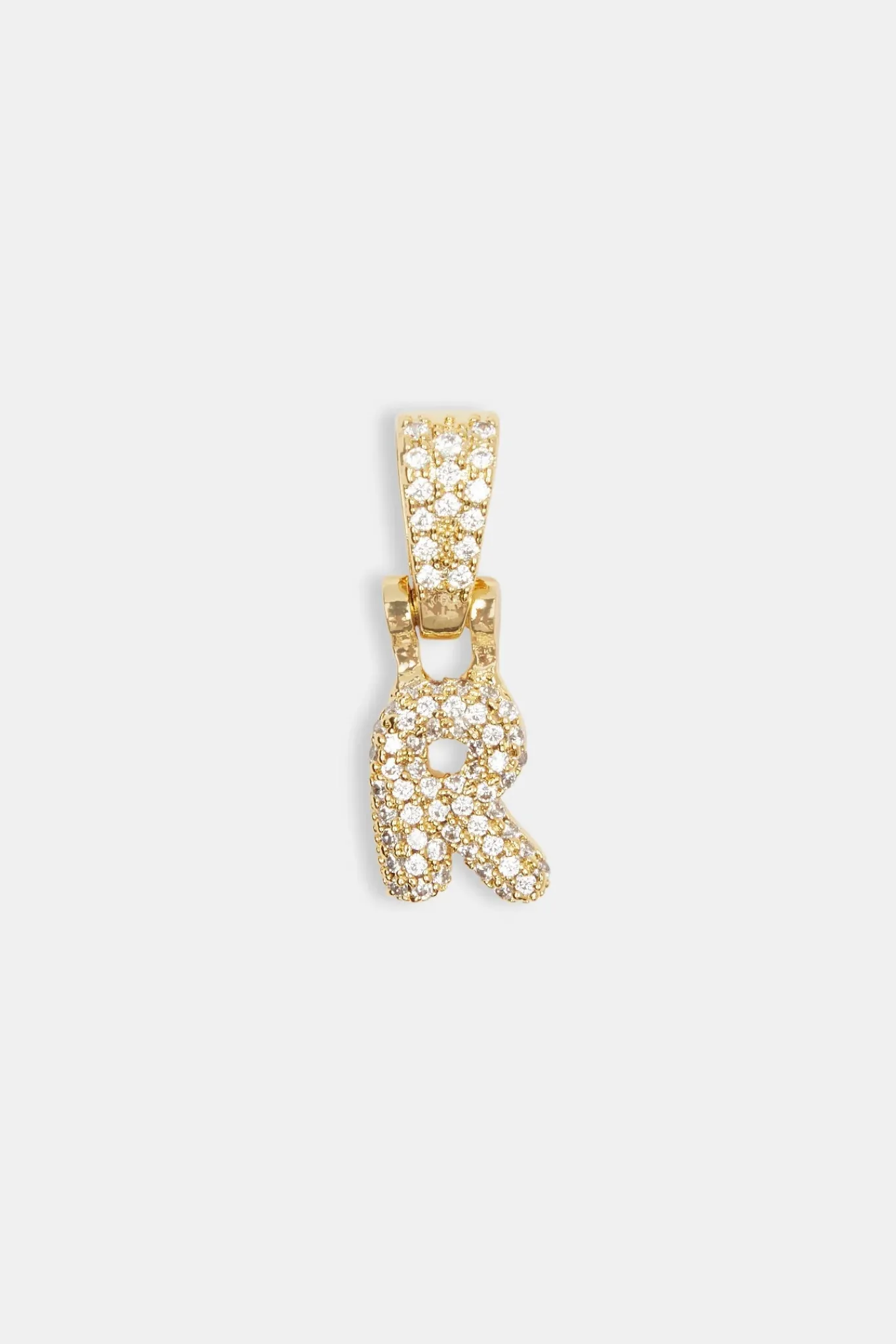 Women JWL-PEND Iced Mini Bubble Pendant - Gold