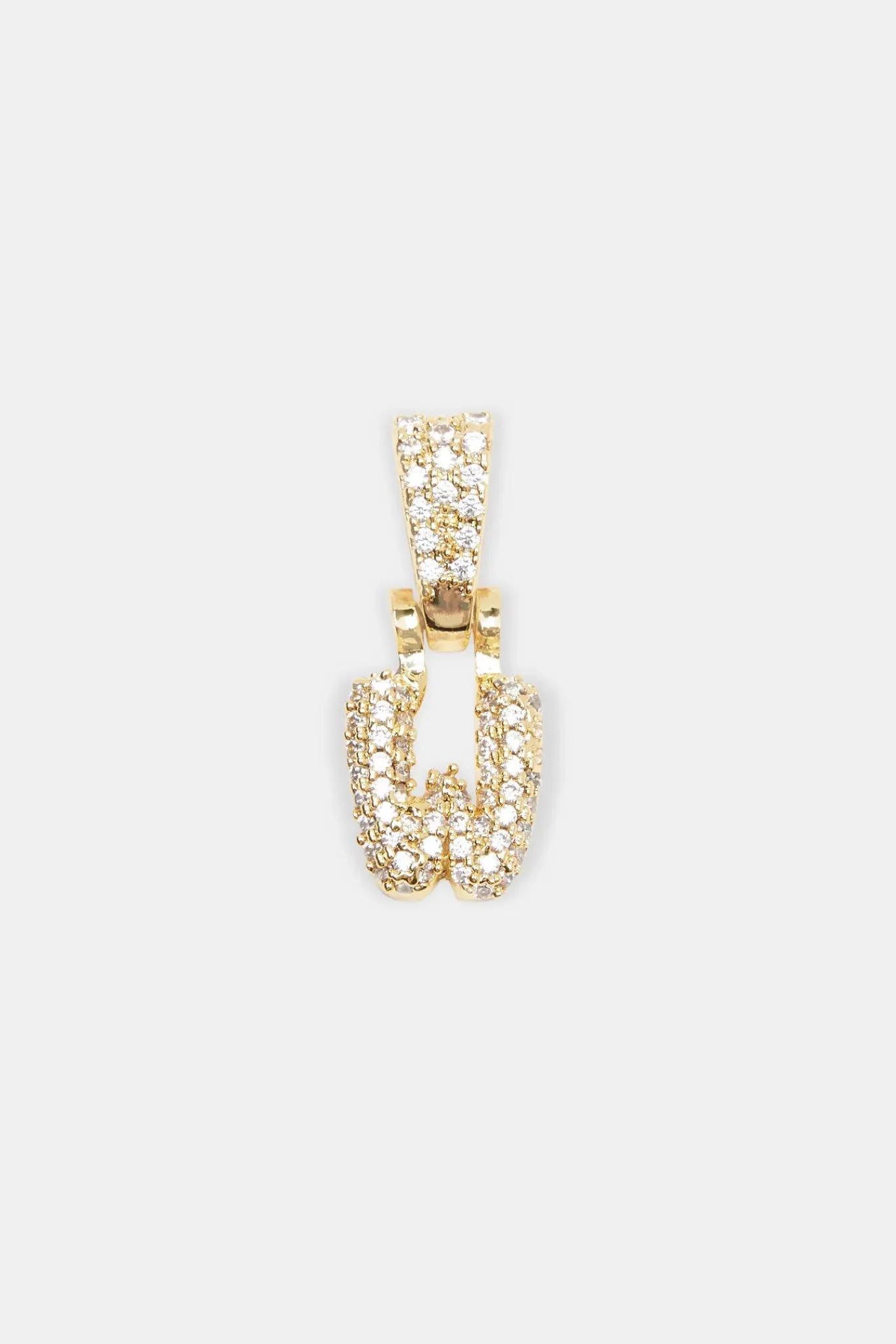 Women JWL-PEND Iced Mini Bubble Pendant - Gold