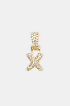 Women JWL-PEND Iced Mini Bubble Pendant - Gold