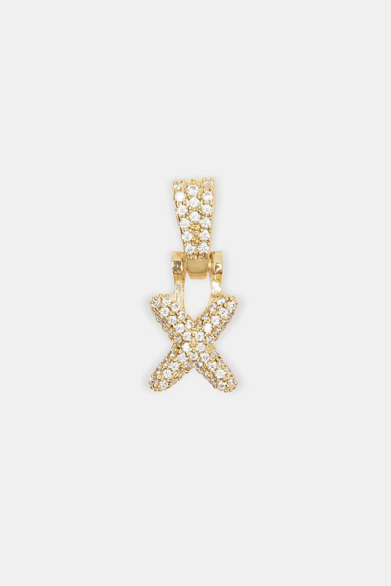 Women JWL-PEND Iced Mini Bubble Pendant - Gold