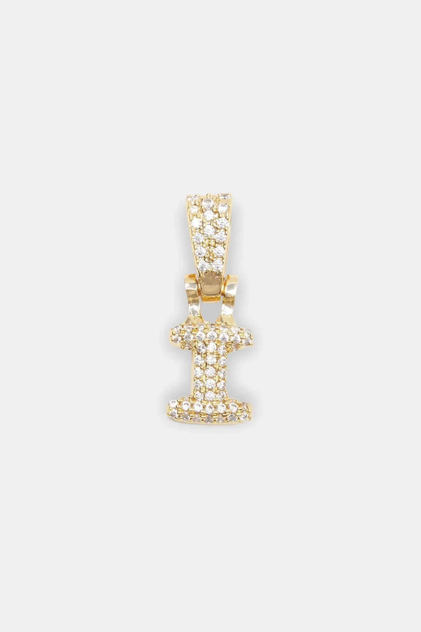 Women JWL-PEND Iced Mini Bubble Pendant - Gold