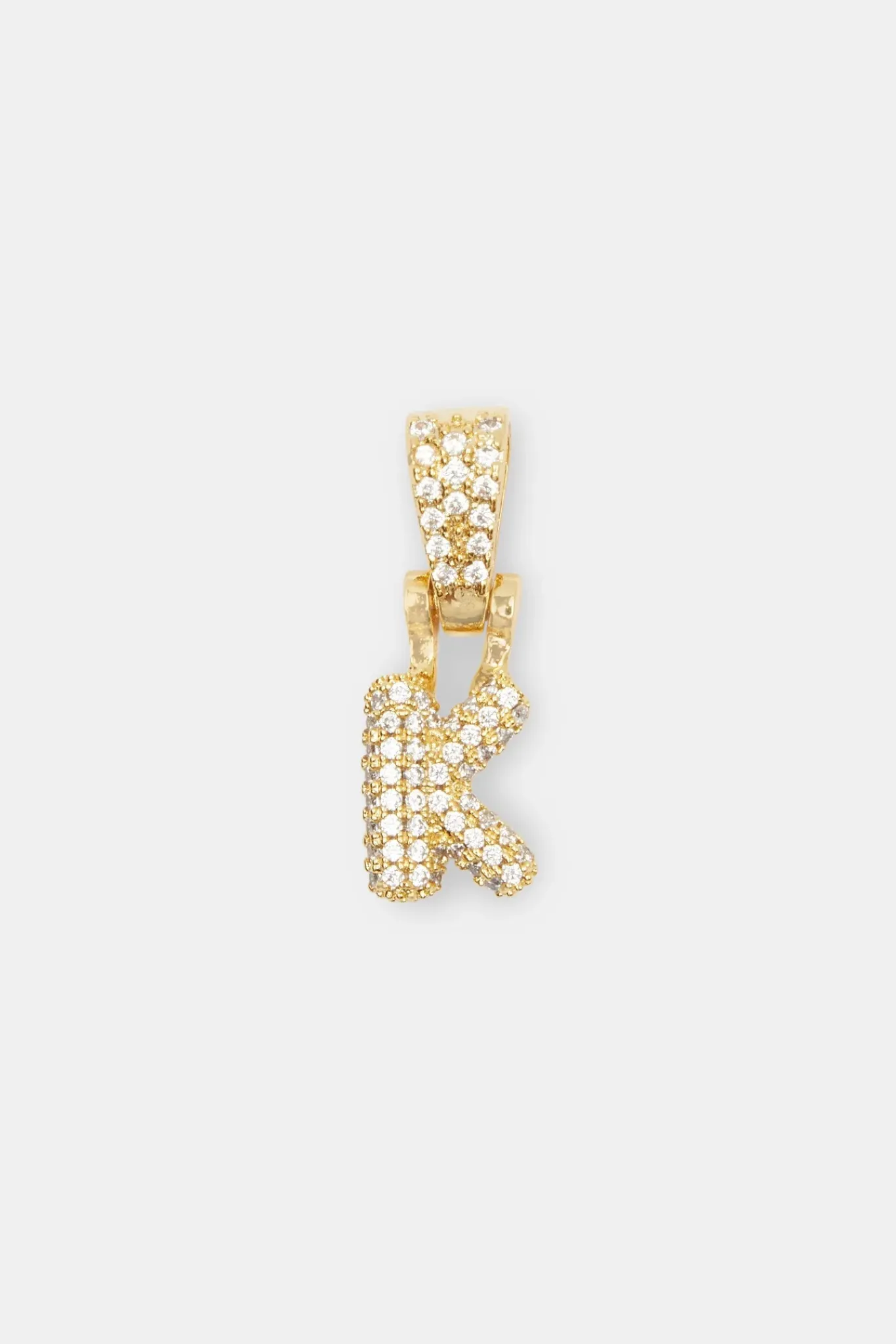 Women JWL-PEND Iced Mini Bubble Pendant - Gold
