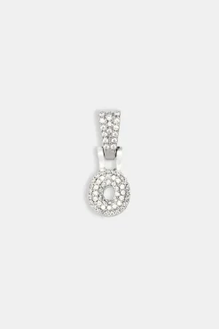 Women JWL-PEND Iced Mini Bubble Pendant - White
