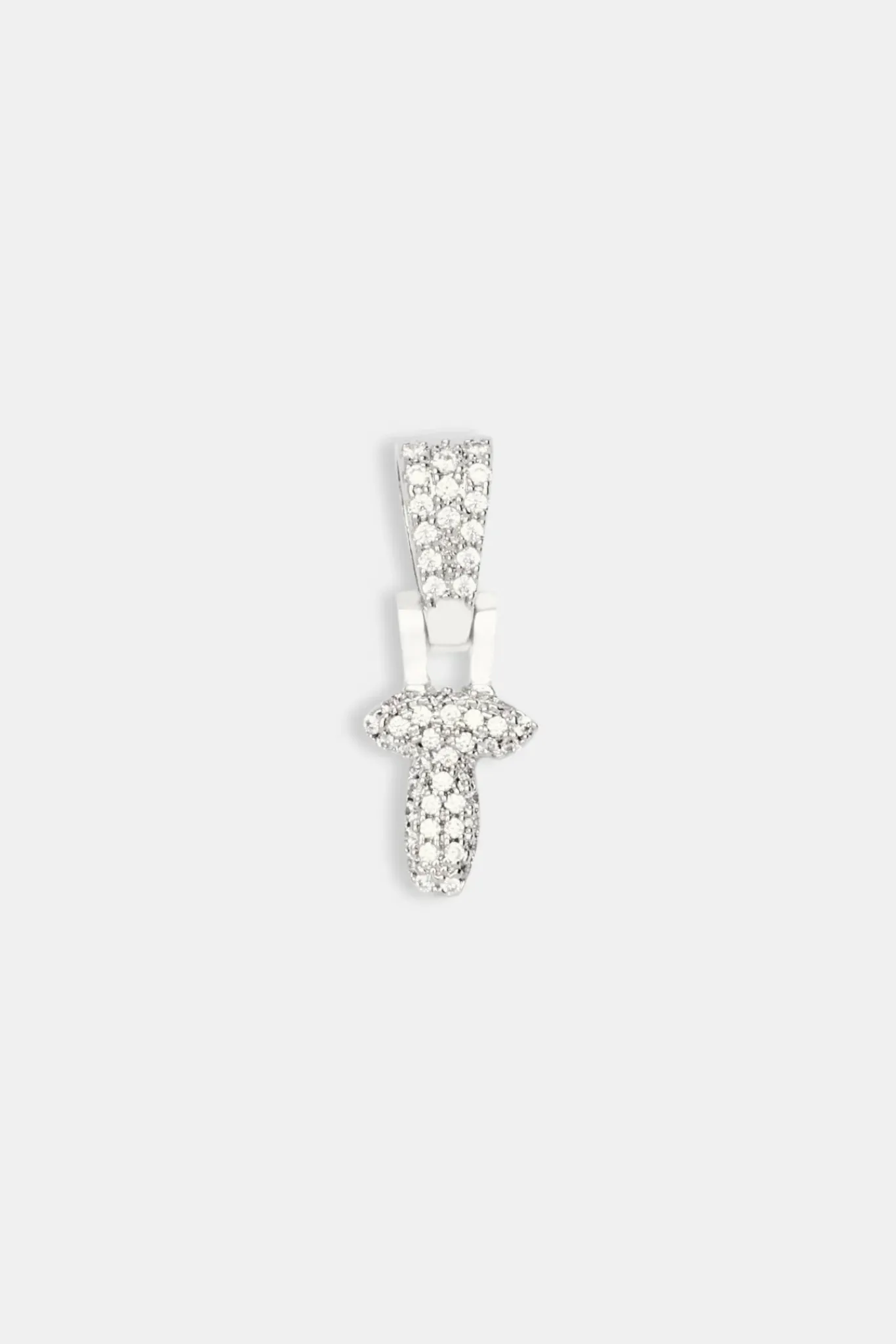 Women JWL-PEND Iced Mini Bubble Pendant - White