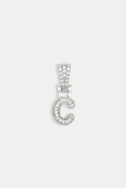 Women JWL-PEND Iced Mini Bubble Pendant - White