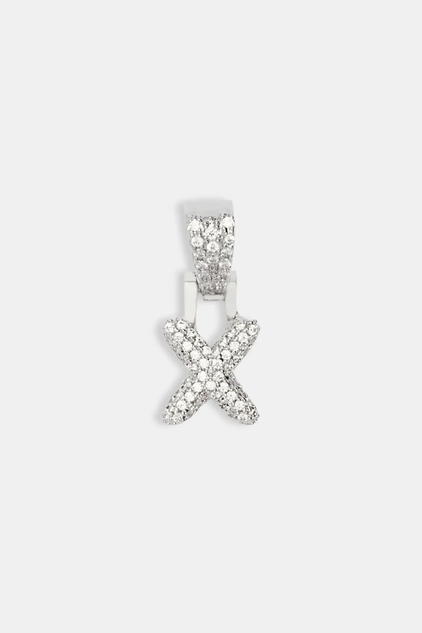 Women JWL-PEND Iced Mini Bubble Pendant - White