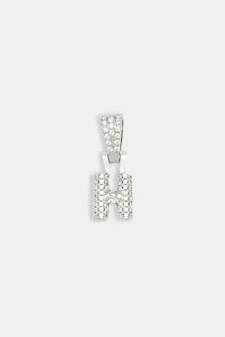 Women JWL-PEND Iced Mini Bubble Pendant - White