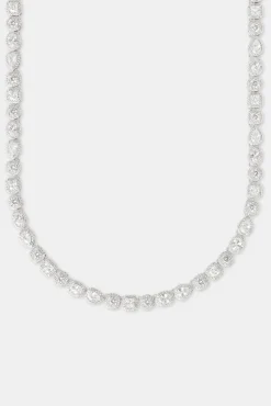 JWL-CHN Iced Mixed Shape Cluster Chain - 8mm