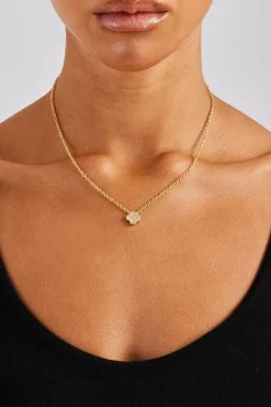 Women JWL-NECK Iced Motif Necklace - 10mm