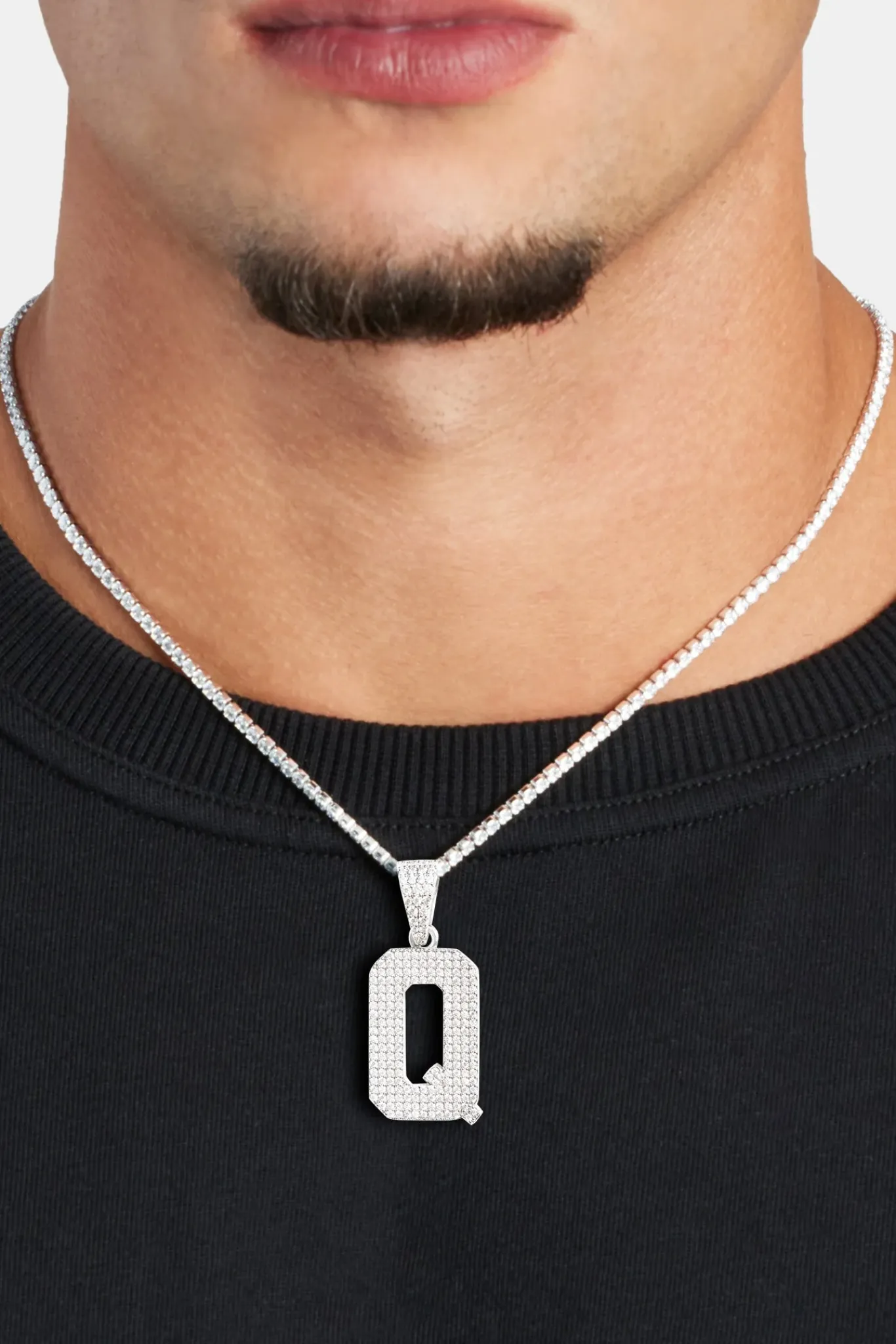 JWL-PEND Iced Q Pendant