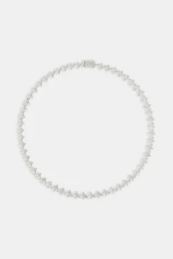 JWL-CHN Iced Star Motif Chain - 8mm