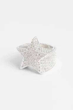 JWL-RNG Iced Star Ring