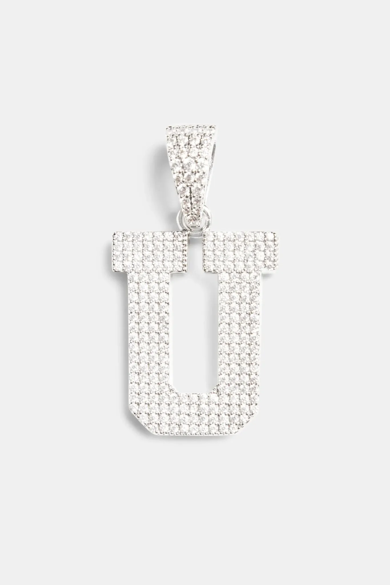 JWL-PEND Iced U Pendant